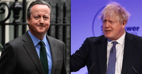 David Cameron is living his best life — while Boris Johnson squirms